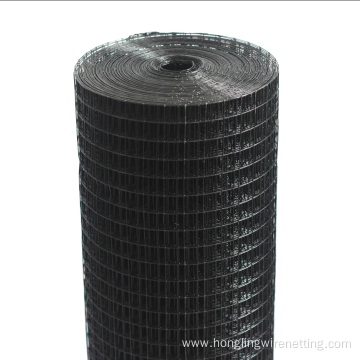 green PVC coated welded wire mesh 3'x100' roll